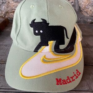 Madrid Bull Embroidered Cap
